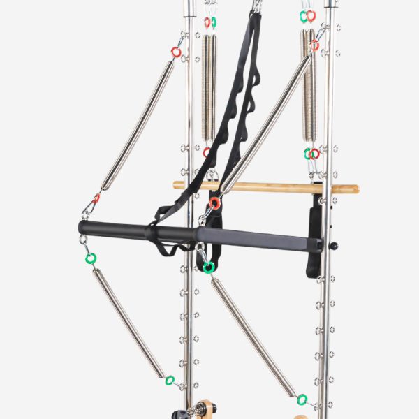 PK-PX1001B Oak Wooden Pilates Reformer With Half Tower - Image 6