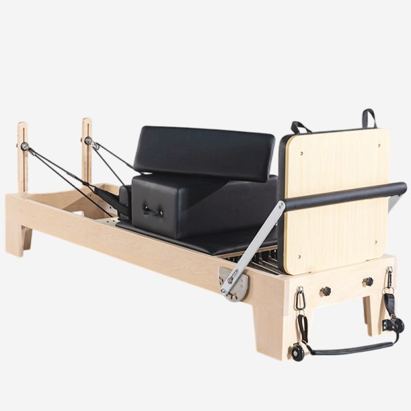 PK-PL1001 New Elite Aluminum Pilates Reformer The Little Black Bed - Image 7