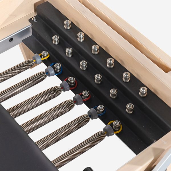 PK-PL1001 New Elite Aluminum Pilates Reformer The Little Black Bed - Image 4