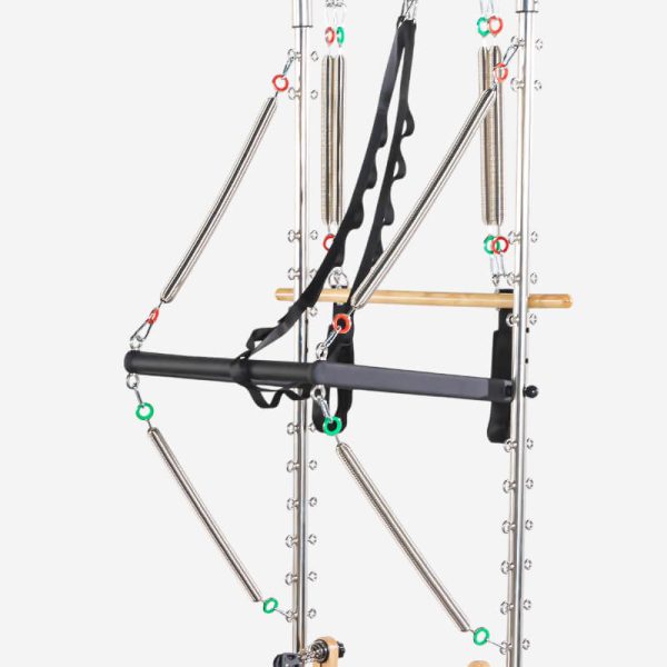 PK-PX1001B Oak Wooden Pilates Reformer With Half Tower - Image 3