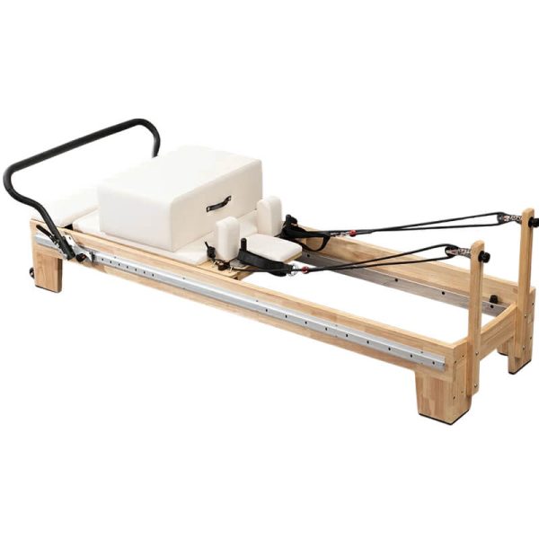 PK-PX1002 Oak Wooden Full Track Two Way Sliding Pilates Reformer