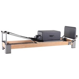 PK-PJ1001 Basic Beech Wood Bed with Aluminum Legs Pilates Reformer