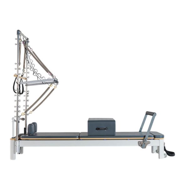 PK-PL1007B Aluminum Alloy Pilates Small White Bed with Tower Core Trainer - Image 2