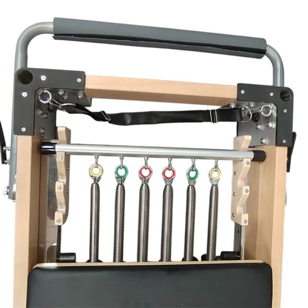 PK-PJ1001B Beech Aluminum Leg Pilates Reformer with Tower Trainer - Image 2
