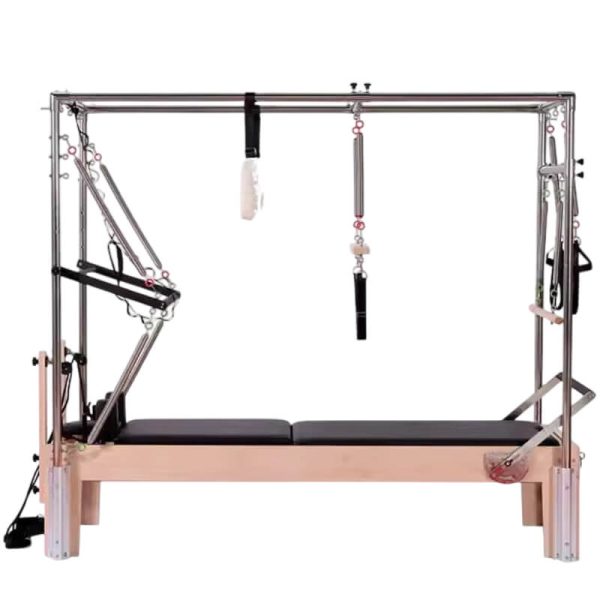 PK-PF1001C High-end maple wood durable Pilates 3-in-1 Cadillac bed - Image 2