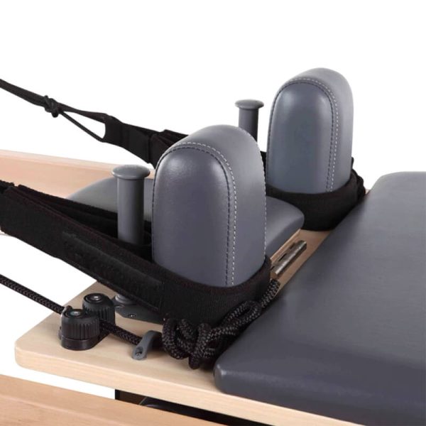 PK-PJ1001 Basic Beech Wood Bed with Aluminum Legs Pilates Reformer - Image 4