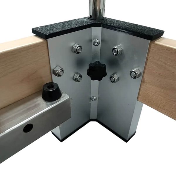 PK-PJ1001B Beech Aluminum Leg Pilates Reformer with Tower Trainer - Image 3