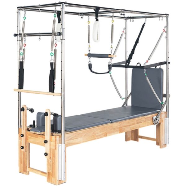PK-PX1001C Oak Wood Pilates 3-in-1 Cadillac Bed - Image 3