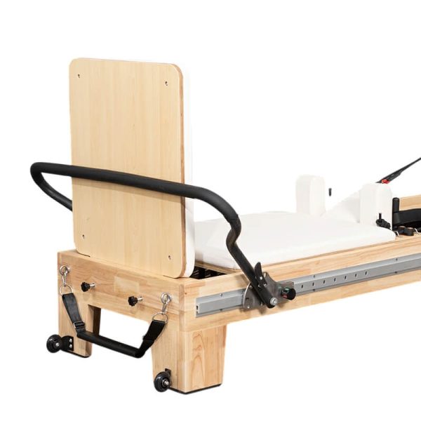 PK-PX1002 Oak Wooden Full Track Two Way Sliding Pilates Reformer - Image 3