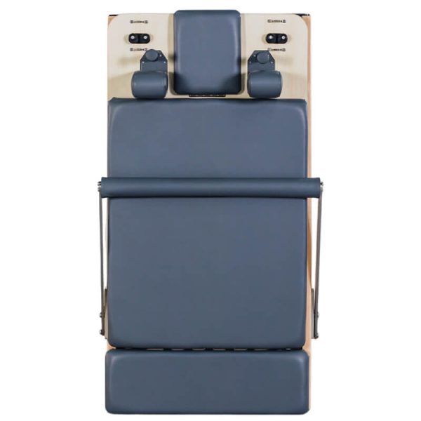 PK-PF1004 Maple wood folding Pilates reformer, easy to move and store, suitable for home exercise - Image 2
