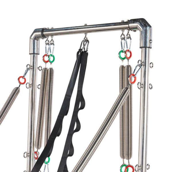 PK-PL1007B Aluminum Alloy Pilates Small White Bed with Tower Core Trainer - Image 5