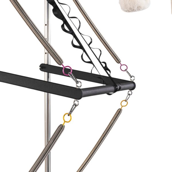PK-PL1007B Aluminum Alloy Pilates Small White Bed with Tower Core Trainer - Image 4