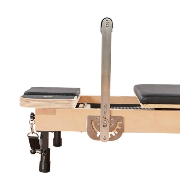 PK-PF1006 High-end maple wood folding Pilates reformer for home Pilates training - Image 8